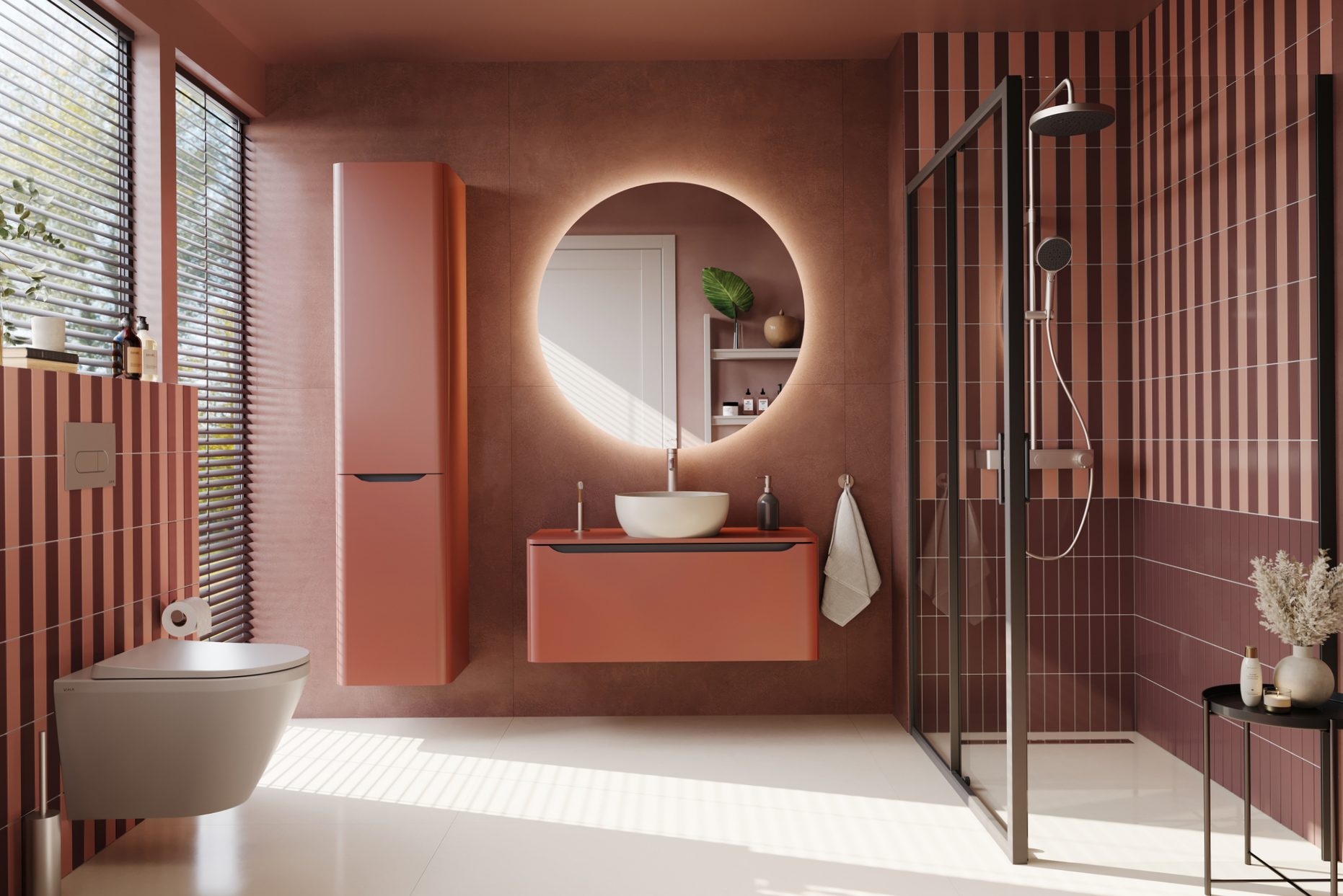 Un análisis en profundidad sobre materiales sostenibles para muebles y suelos de baño