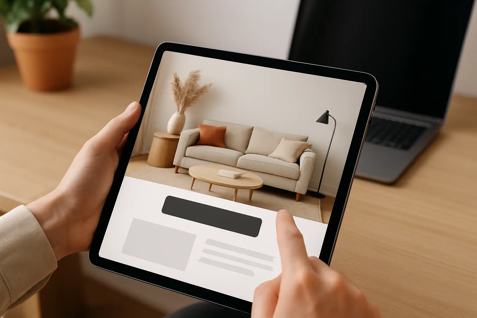 Interior Decoration Welcome Page That Converts